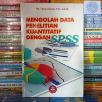 Image of Mengolah Data Penelitian Kuantitatif dengan SPSS